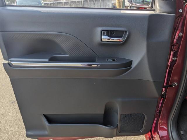 タント カスタムＸ　届出済未使用車　両側パワードア　衝突軽減ブレーキ　シートヒーター　ハーフレザーシート　コーナーセンサー　電動Ｐブレーキ　ＵＳＢ入力　ＬＥＤヘッドライト　オートハイビーム　レーン逸脱警報　スマートキー　ＬＥＤフォグ　電格ミラー　左右シートバックテーブル（66枚目）