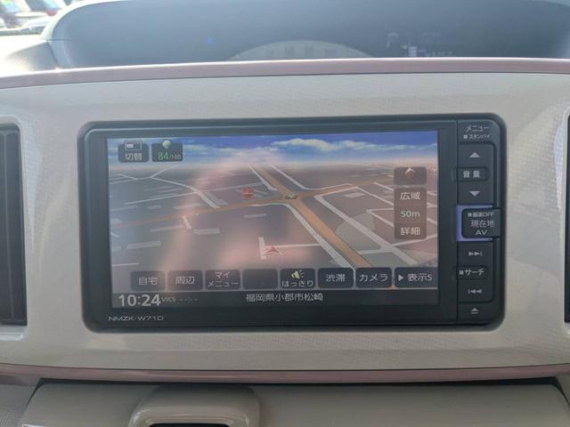 ムーヴキャンバス Ｘメイクアップリミテッド　ＳＡＩＩＩ　純正ＳＤナビ　フルセグ　両側パワードア　衝突軽減ブレーキ　コーナーセンサー　Ｂｌｕｅｔｏｏｔｈ　全方位カメラ　ＥＴＣ　レーン逸脱警報　オートハイビーム　ＤＶＤ再生　アイドリングストップ　ＬＥＤフォグライト　スマートキー（2枚目）