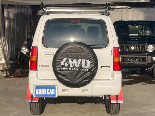 ジムニー XC 4WD 10型AT ディスプレイオーディオ Bluetooth ETC フォグライト ターボ 革調シートカバー ルーフキャリア サイドガード マッドガード 背面タイヤカバー ミラーヒーター 純正16AW ルーフレール P/W 電格ミラー(7枚目)