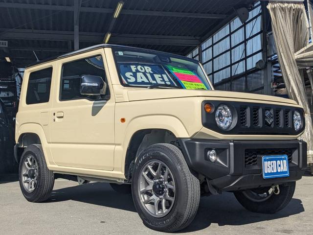 ジムニー ＸＣ　４ＷＤ　ワンオーナー　衝突軽減ブレーキ　コーナーセンサー　レーン逸脱警報　シートヒーター　オートハイビーム　革巻ハンドル　クルーズコントロール　純正１６ＡＷ　ＬＥＤへッドライト　アイドリングストップ　背面タイヤ　ミラーヒーター　電格ミラー（17枚目）