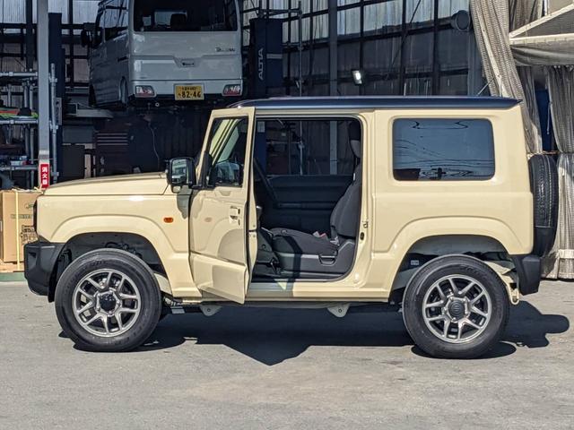 ジムニー ＸＣ　４ＷＤ　ワンオーナー　衝突軽減ブレーキ　コーナーセンサー　レーン逸脱警報　シートヒーター　オートハイビーム　革巻ハンドル　クルーズコントロール　純正１６ＡＷ　ＬＥＤへッドライト　アイドリングストップ　背面タイヤ　ミラーヒーター　電格ミラー（22枚目）