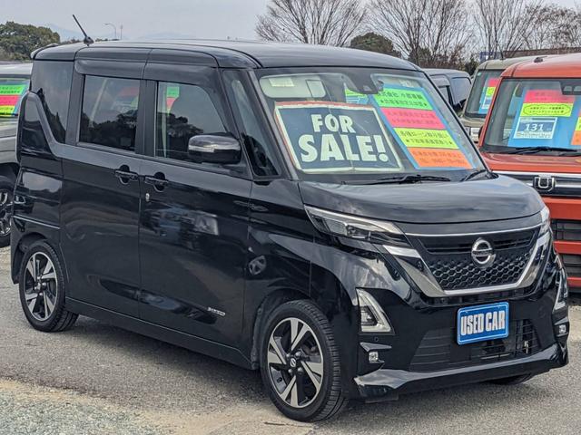 ルークス ハイウェイスター　Ｇターボプロパイロットエディション　衝突軽減ブレーキ　純正ナビ　両側パワードア　アラウンドビューモニター　フルセグＴＶ　Ｂｌｕｅｔｏｏｔｈ　ドラレコ　ＥＴＣ２．０　電動Ｐブレーキ　コーナーセンサー　純正１５ＡＷ　ＬＥＤヘッドライト（5枚目）