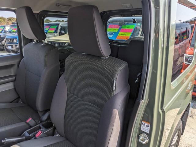 ジムニー XC 4WD 5MT SDナビ 衝突軽減ブレーキ Bluetooth フルセグTV ドラレコ ルーフキャリア ETC クルーズコントロール レーン逸脱警報 シートヒーター LEDヘッドライト リアマッドフラップ オートライト ターボ 背面タイヤカバー(72枚目)