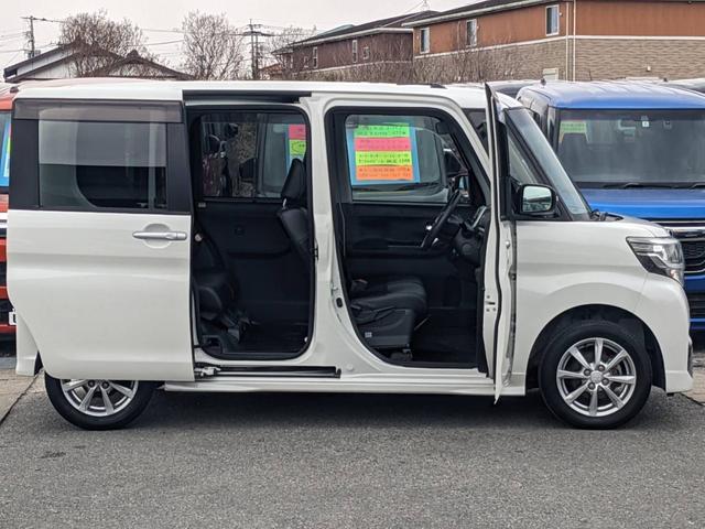 タント カスタムＸ　トップエディションＳＡＩＩ　純正ナビ　左Ｐドア　衝突軽減ブレーキ　フルセグＴＶ　Ｂｌｕｅｔｏｏｔｈ　バックカメラ　ドラレコ　ハーフレザーシート　純正１４ＡＷ　レーン逸脱警報　ＬＥＤヘッドライト　ＬＥＤフォグ　オートライト　アイドリングストップ（37枚目）