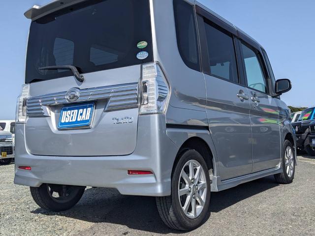 タント カスタムＸ　後期　左パワースライドア　ＬＥＤヘッドライト　オートライト　純正１４アルミホイール　電格ミラー　ドアバイザー　スマートキー２個　アイドリングストップ　フルフラットシート　ＬＥＤフォグライト　フロアマット　新車保証書　集中ドアロック　ＣＤ　ＡＢＳ（28枚目）