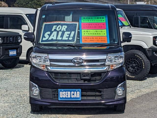 タント カスタムＸ　ＳＡ　純正ナビ　左パワードア　フルセグＴＶ　Ｂｌｕｅｔｏｏｔｈ　前後ドラレコ　バックカメラ　アイドリングストップ　スマートキー　純正１４ＡＷ　ステリモ　ＬＥＤヘッドライト　ＬＥＤフォグ　オートライト　電格ミラー　ドアバイザー　集中ドアロック（4枚目）