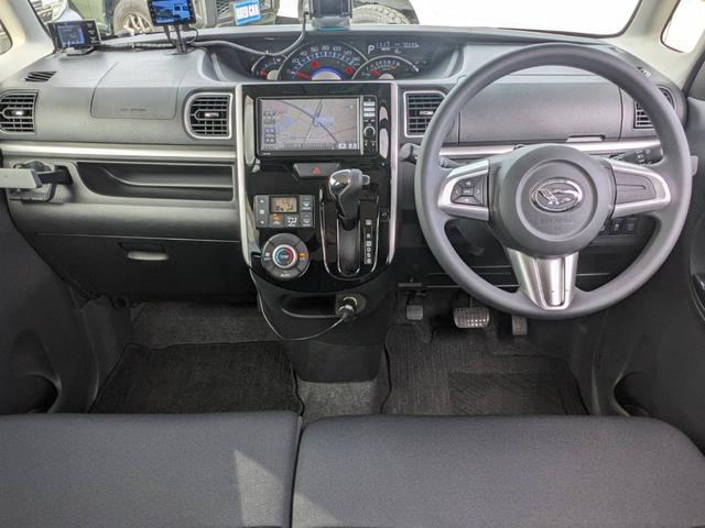 タント カスタムＸ　ＳＡ　純正ナビ　左パワードア　フルセグＴＶ　Ｂｌｕｅｔｏｏｔｈ　前後ドラレコ　バックカメラ　アイドリングストップ　スマートキー　純正１４ＡＷ　ステリモ　ＬＥＤヘッドライト　ＬＥＤフォグ　オートライト　電格ミラー　ドアバイザー　集中ドアロック（10枚目）