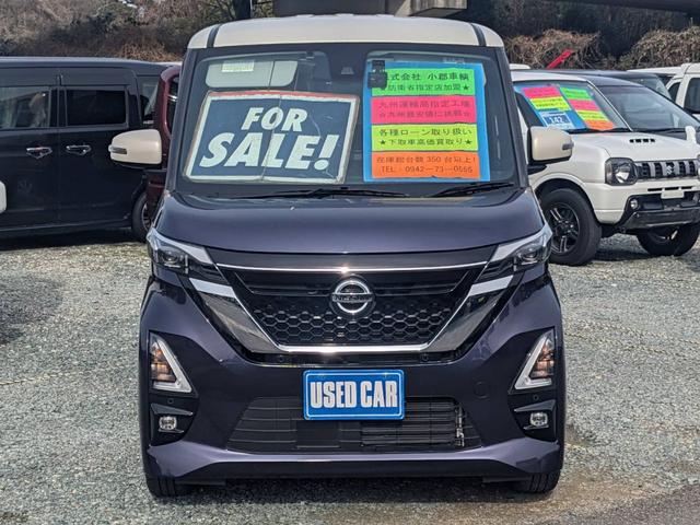 ルークス ハイウェイスター　Ｇターボプロパイロットエディション　純正９インチナビ　両側パワードア　衝突軽減ブレーキ　アラウンドビューモニター　Ｂｌｕｅｔｏｏｔｈ　ＨＤＭＩ接続　フルセグＴＶ　コーナーセンサー　クルーズコントロール　前後ドラレコ　ＥＴＣ　革巻ハンドル（4枚目）