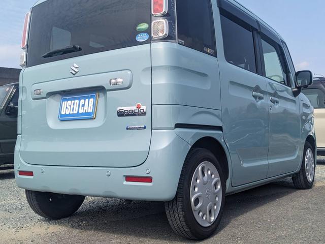 スペーシア ハイブリッドＸ　純正７インチナビ　両側パワードア　新車保証書　衝突軽減ブレーキ　全方位カメラ　Ｂｌｕｅｔｏｏｔｈ　フルセグＴＶ　シートヒーター　ＥＴＣ　コーナーセンサー　誤発進抑制装置　ＤＶＤ　オートハイビーム　レーン逸脱警報　ＨＵＤ　スマートキー　電格ミラー（28枚目）