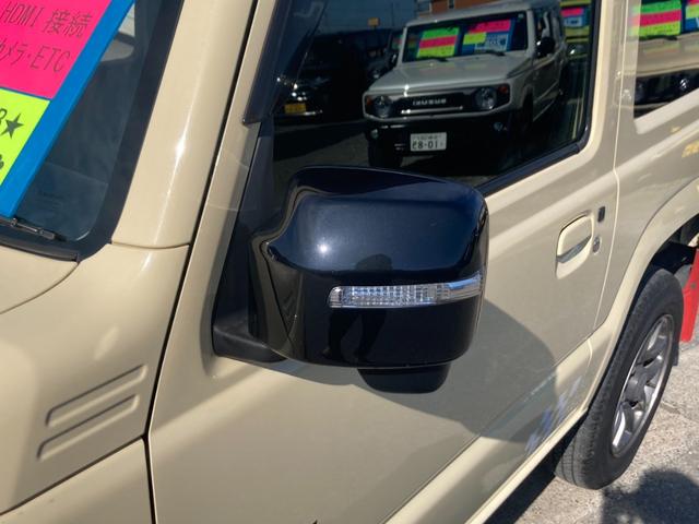 ジムニー ＸＣ　４ＷＤ　ＡＴ　９インチディスプレイオーディオ　ＥＴＣ　Ｂｌｕｅｔｏｏｔｈ　ＨＤＭＩ接続　前後ドラレコ　バックカメラ　背面タイヤ　クルーズコントロール　　ＬＥＤヘッドライト　シートヒーター　ＵＳＢ入力　オートハイビーム　純正１６ＡＷ　革巻ハンドル（20枚目）