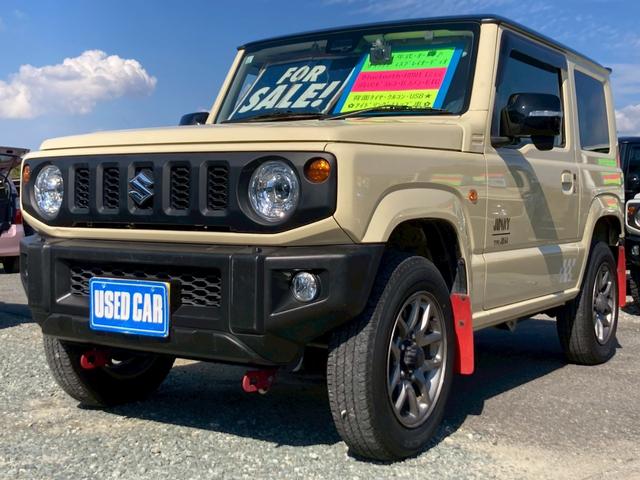 ジムニー ＸＣ　４ＷＤ　ＡＴ　９インチディスプレイオーディオ　ＥＴＣ　Ｂｌｕｅｔｏｏｔｈ　ＨＤＭＩ接続　前後ドラレコ　バックカメラ　背面タイヤ　クルーズコントロール　　ＬＥＤヘッドライト　シートヒーター　ＵＳＢ入力　オートハイビーム　純正１６ＡＷ　革巻ハンドル（22枚目）