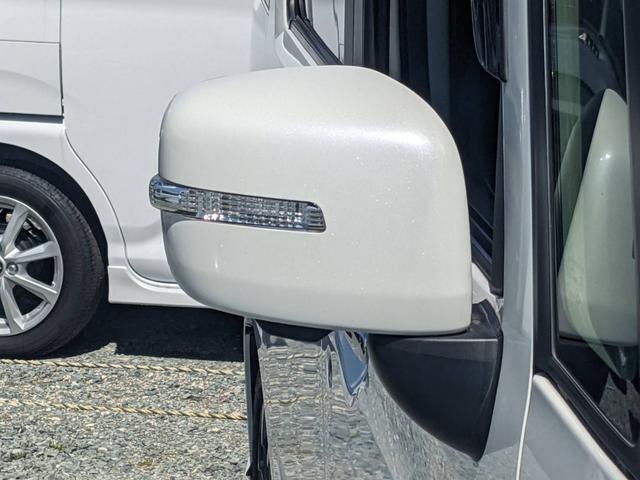 スペーシアカスタム ハイブリッドＸＳターボ　後期　衝突軽減ブレーキ　全方位カメラ　ドラレコ　革調シートカバー　ＨＵＤ　シートヒーター　クルコン　ＥＴＣ　純正１５ＡＷ　パドルシフト　ハーフレザーシート　ＬＥＤヘッドライト　オートハイビーム　コーナーセンサー　ＵＳＢ入力　パドルシフト（18枚目）