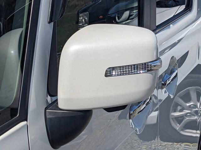 スペーシアカスタム ハイブリッドＸＳターボ　後期　衝突軽減ブレーキ　全方位カメラ　ドラレコ　革調シートカバー　ＨＵＤ　シートヒーター　クルコン　ＥＴＣ　純正１５ＡＷ　パドルシフト　ハーフレザーシート　ＬＥＤヘッドライト　オートハイビーム　コーナーセンサー　ＵＳＢ入力　パドルシフト（19枚目）