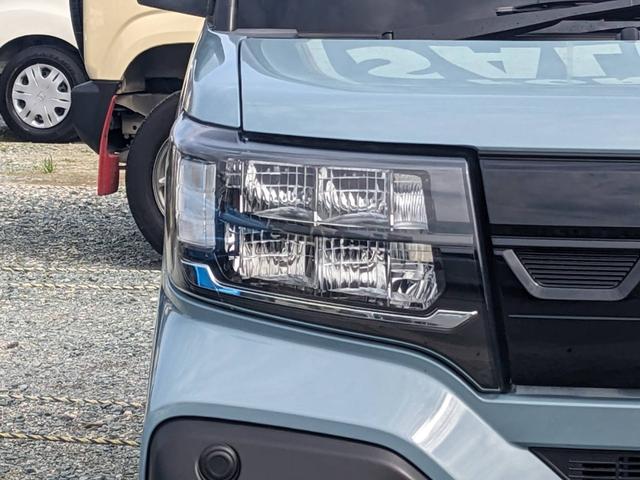 タント ファンクロス　純正９インチナビ　両側パワードア　衝突軽減装置　全方位カメラ　シートヒーター　ドラレコ　Ｂｌｕｅｔｏｏｔｈ　電動Ｐブレーキ　ＵＳＢ入力　フルセグＴＶ　コーナーセンサー　純正１５ＡＷ　レーン逸脱警報　ＬＥＤヘッドライト　オートハイビーム　ルーフレール（14枚目）