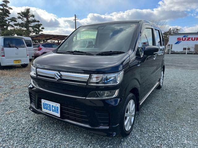 ワゴンＲ ハイブリッドＦＺ　セーフティパッケージ　衝突被害軽減システム　アイドリングストップ　ヘッドアップディスプレイ　カーナビ　ＣＤ／ＤＶＤ　ＬＥＤヘッドライト　オートライト　シートヒーター　スマートキー　１４インチアルミ（2枚目）