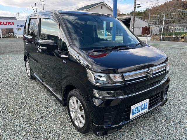 ワゴンＲ ハイブリッドＦＺ　セーフティパッケージ　衝突被害軽減システム　アイドリングストップ　ヘッドアップディスプレイ　カーナビ　ＣＤ／ＤＶＤ　ＬＥＤヘッドライト　オートライト　シートヒーター　スマートキー　１４インチアルミ（10枚目）