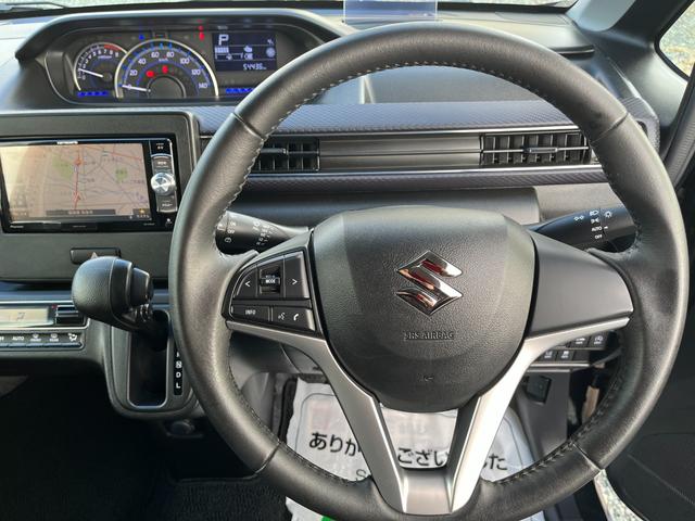 ワゴンＲ ハイブリッドＦＺ　セーフティパッケージ　衝突被害軽減システム　アイドリングストップ　ヘッドアップディスプレイ　カーナビ　ＣＤ／ＤＶＤ　ＬＥＤヘッドライト　オートライト　シートヒーター　スマートキー　１４インチアルミ（21枚目）