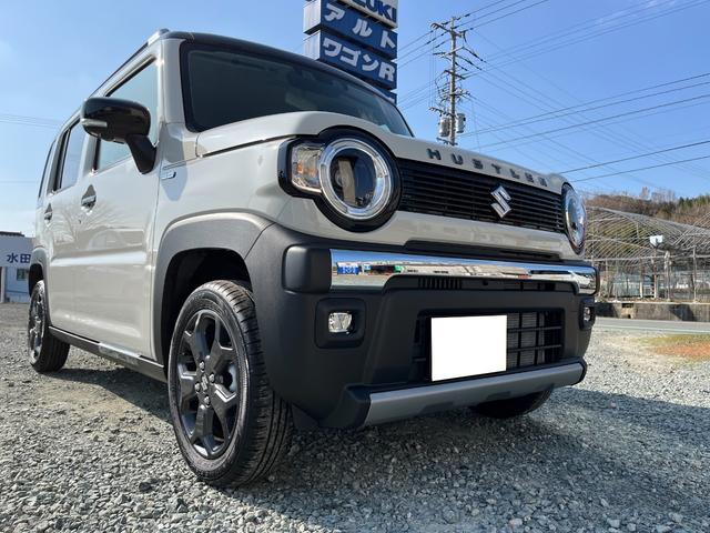 ハスラー タフワイルド　届出済未使用車　メーカー純正９型ナビ　全方位モニター　スズキコネクト　フルセグＴＶ　スマホ連携　衝突被害軽減装置　クルコン　ＬＥＤヘッドライト　ＬＥＤフォグ　本革ハンドル　シートヒーター　ルーフレール（12枚目）