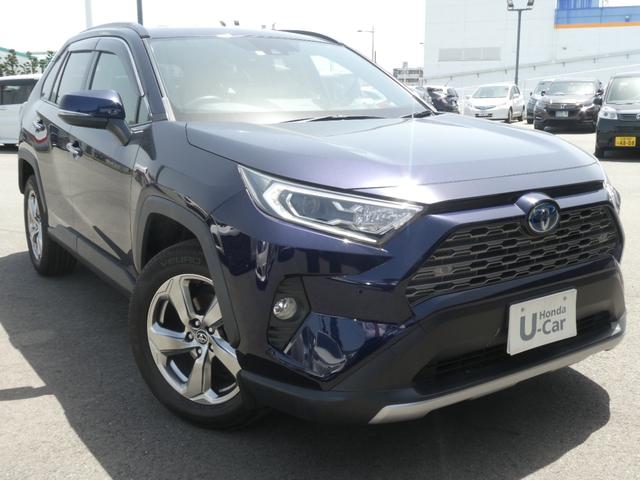 ＲＡＶ４ ハイブリッドＧ　純正ナビ＆ＤＶＤ再生＆フルセグＴＶ＆Ｂｌｕｅｔｏｏｔｈ＆Ｂカメラ＆ＥＴＣ＆シートヒーター＆ハンドルヒーター＆パワーバックドア＆メモリーシート　バックカメラ付き　スマートキ－　黒革シート　ＥＳＣ　ＡＢＳ（4枚目）