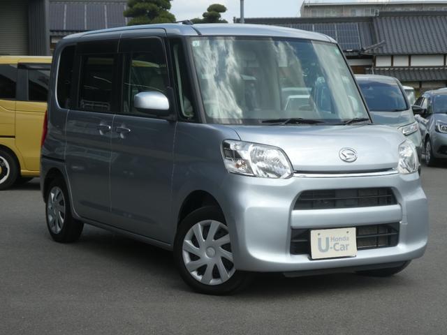 タント Ｘ　純正ナビ＆フルセグ＆ＤＶＤ再生＆Ｂｌｕｅｔｏｏｔｈ＆バックモニター　ＡＵＴＯエアコン　ナビ＆ＴＶ　セキュリティアラーム　スマ－トキ－　パワーステアリング　Ｂカメラ　パワーウインドウ　横滑り防止　ＡＢＳ（3枚目）