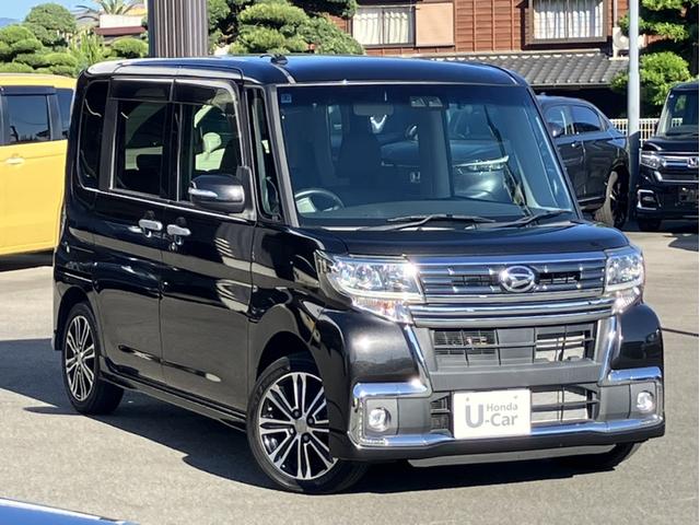 タント カスタムＲＳトップエディションＳＡＩＩＩ　社外ナビ＆フルセグＴＶ＆ＤＶＤ再生＆Ｂｌｕｅｔｏｏｔｈ＆前後ドラレコ＆ＥＴＣ＆Ｂカメラ　ブレーキサポート　ＡＡＣ　Ｂモニター　両側オートスライドドア　ナビＴＶ　地デジフルセグ　シートヒータ　ＬＥＤ（4枚目）