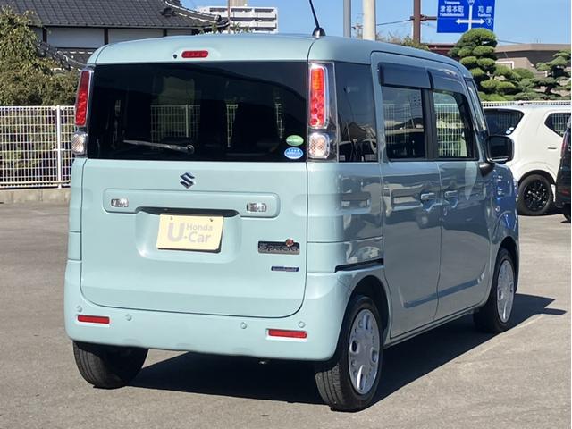 スペーシア ハイブリッドＸ　純正８インチナビ＆フルセグＴＶ＆ＤＶＤ再生＆Ｂｌｕｅｔｏｏｔｈ＆前ドラレコ＆全方位カメラ＆前ドラレコ＆ＥＴＣ　デュアルセンサーブレーキＳ　両側パワードア　コーナーセンサ　スマートエントリー　フリーキー（6枚目）