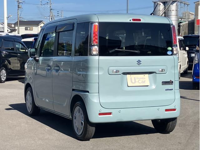 スペーシア ハイブリッドＸ　純正８インチナビ＆フルセグＴＶ＆ＤＶＤ再生＆Ｂｌｕｅｔｏｏｔｈ＆前ドラレコ＆全方位カメラ＆前ドラレコ＆ＥＴＣ　デュアルセンサーブレーキＳ　両側パワードア　コーナーセンサ　スマートエントリー　フリーキー（7枚目）