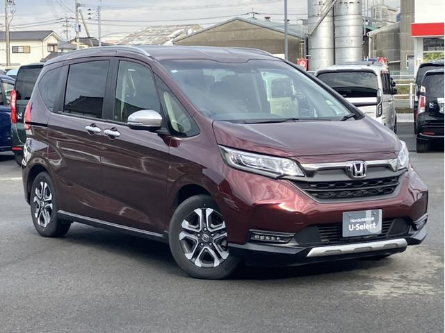 フリード クロスター レンタUP&VXM247VFNiナビ&純正フロントドライブレコーダー&Bluetooth対応&両側パワースライドドア&シートヒーター USB バックカメラ LEDヘッドライト 両側電動ドア VSA(5枚目)