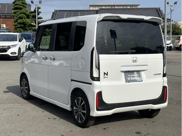 Ｎ－ＢＯＸカスタム ベースグレード　レンタ―ＵＰ＆ＬＸＵ２４２ＮＢｉナビ＆純正Ｆドラレコ＆アラウンドビューモニター＆衝突被害軽減ブレーキ＆Ｂｌｕｅｔｏｏｔｈ対応＆ミュージックサーバー　Ｗ電動ドア　ＵＳＢ接続　ＣＭＢＳ　Ｄレコ　スマートキ（8枚目）