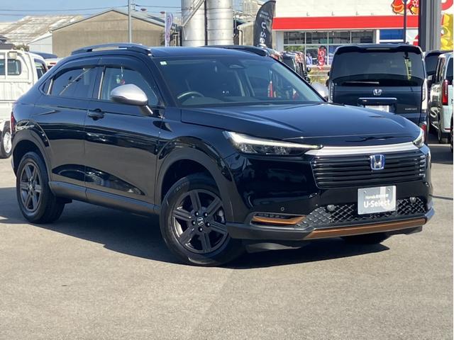 ヴェゼル e:HEVX・HuNTパッケージ 当社デモカー&VXU245VZIナビ&フルセグ&Bluetooth&DVD再生&ETC&ドラレコ3カメ 盗難防止システム 地デジフルセグ サイドエアバッグ Bカメラ クリアランスソナー 横滑り防止機能(5枚目)