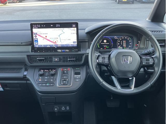 ステップワゴン e:HEVスパーダ レンタUP&純正ナビ&フルセグTV&DVD再生&Bluetooth&前後ドラレコ&Bカメラ&ETC デュアルエアコン フルオートエアコン ESC シートヒータ キーフリー LEDヘッドランプリアカメラ(9枚目)