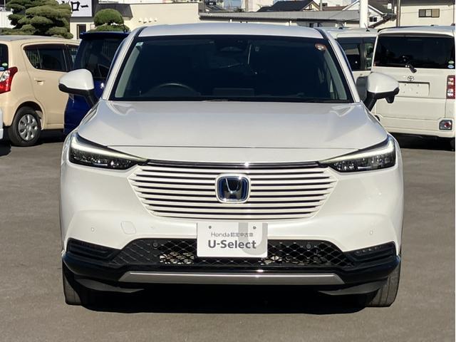 ヴェゼル ｅ：ＨＥＶＺ　ＶＸＵ２２５ＶＺｉナビ＆純正前後ドレレコ＆ブラインドスポットモニター＆Ｂｌｕｅｔｏｏｔｈ対応＆ミュージックサーバー＆シートヒーター＆ＥＴＣ２．０　衝突回避支援ブレーキ機能　１オナ　スマキ　Ｄレコ（4枚目）