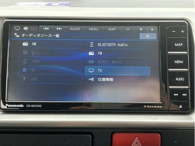 社外ナビ付きでフルセグ・ＤＶＤ再生・Ｂｌｕｅｔｏｏｔｈなど付いてとても便利な車両です♪