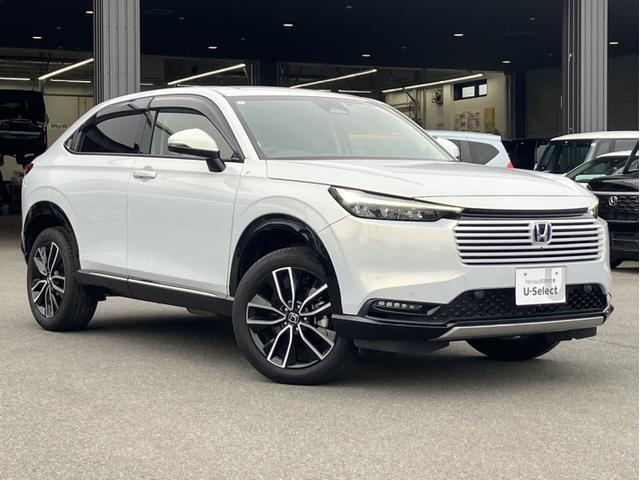 ヴェゼル ｅ：ＨＥＶＺ　当社元デモカー＆コネクトナビ＆純正フロントドラレコ＆アラウンドビューモニター＆ブラインドスポットモニター＆Ｂｌｕｅｔｏｏｔｈ対応＆ＥＴＣ２．０　衝突回避支援ブレーキ機能　パノラミックビューモニター（5枚目）