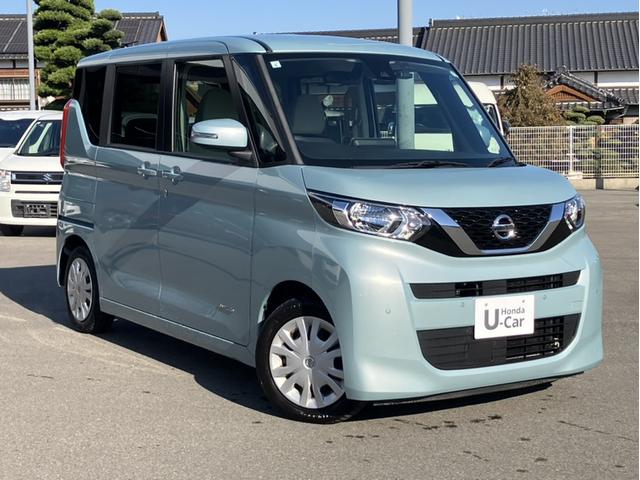 ルークス Ｘ　純正ナビ＆フロントドライブレコーダー＆衝突被害軽減ブレーキ＆全方位カメラ＆フルセグ＆Ｂｌｕｅｔｏｏｔｈ対応＆ミュージックサーバー＆片側ＰＷスライドドア　アラモニ　前後衝突軽減ブレーキ　Ｐセンサー（3枚目）