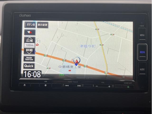 嬉しいナビ付です♪これで遠出も安心です。目的地まで連れて行ってくれます。ドライブが楽しくなりますね。
