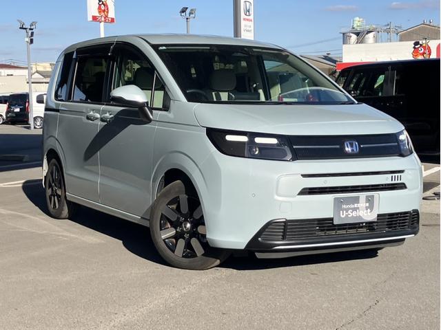 フリード ｅ：ＨＥＶエアーＥＸ　純正コネクトナビ（ＬＸＭ－２４７ＶＦＬｉ）＆フルセグＴＶ＆バックモニター＆純正ドラレコ（３カメラ）＆ＥＴＣ＆純正ＡＷ＆ＬＥＤヘッドライト＆シートヒーター（前席）　衝突軽減システム　横滑り防止装置（5枚目）