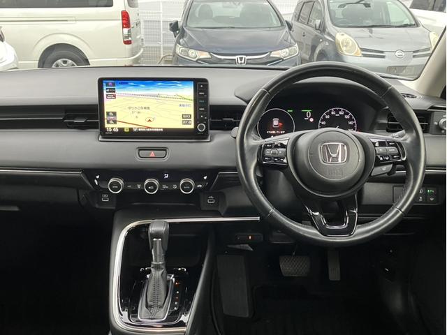 ヴェゼル e:HEVZ VXU225VZiナビ&バックカメラ&純正前後ドライブレコーダー&Bluetooth対応&ミュージックサーバー&シートヒーター&ETC2.0&ワンオーナー 衝突回避支援ブレーキ機能 1オナ スマキ(9枚目)