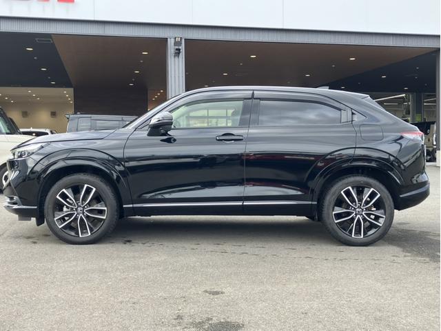 ヴェゼル ｅ：ＨＥＶＺ　コネクトナビ＆バックカメラ＆純正前後ドライブレコーダー＆障害物センサー＆ブラインドスポットモニター＆Ｂｌｕｅｔｏｏｔｈ対応＆シートヒーター＆ＥＴＣ２．０　衝突回避支援ブレーキ機能　１オナ　スマキ（6枚目）