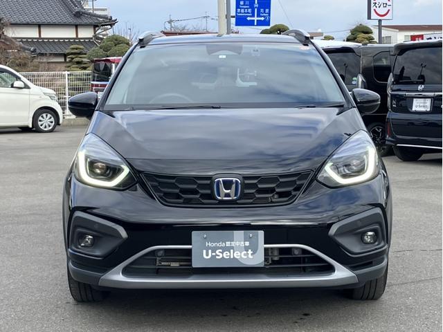 フィット e:HEVクロスター コネクトナビ&ドラレコ前後&Applcarplay&ETC&バックモニター 衝突回避システム フルオートエアコン 前後センサー LEDランプ エアバッグ サイドエアバック 地デジ VSA バックカメラ(4枚目)