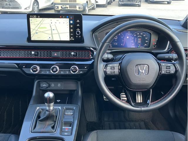 シビック RS 純正ナビ&フルセグTV&Bluetooth&Bカメラ&ETC&OPリヤスポイラー LEDヘッド 衝突被害軽減ブレーキ シートヒーター ワンオーナー パワ-シ-ト スマートキー クルーズコントロール(9枚目)