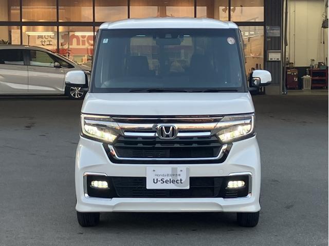 N-BOXカスタム L 純正ナビ&CD&Bluetooth&Bカメラ&前後ドラレコ&ETC&両側電動スライドドア 両席電動スライドドア Pソナー サイドエアバッグ Aストップ シートヒータ ベンチシート キーフリーシステム(4枚目)