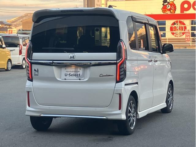 N-BOXカスタム L 純正ナビ&CD&Bluetooth&Bカメラ&前後ドラレコ&ETC&両側電動スライドドア 両席電動スライドドア Pソナー サイドエアバッグ Aストップ シートヒータ ベンチシート キーフリーシステム(7枚目)