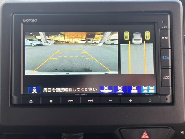 N-BOXカスタム L 純正ナビ&CD&Bluetooth&Bカメラ&前後ドラレコ&ETC&両側電動スライドドア 両席電動スライドドア Pソナー サイドエアバッグ Aストップ シートヒータ ベンチシート キーフリーシステム(17枚目)