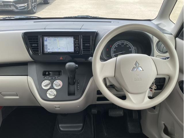 ｅＫスペース Ｍ　社外ナビ＆ドラレコ前後＆フルセグ＆ＤＶＤ再生＆Ｂｌｕｅｔｏｏｔｈ＆バックモニター＆両側スライドドア＆ＥＴＣ　イモビライザー　エアバック　アイドリングストップ機能　ＥＴＣ付　ＵＳＢ接続　ナビＴＶ　地デジ（8枚目）