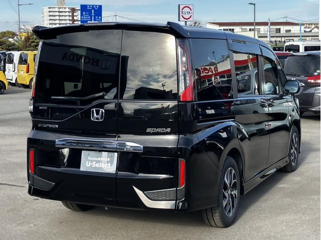 ステップワゴンスパーダ スパーダホンダセンシング VXU227SWi10インチナビ&VM221TYリア席モニター&バックカメラ&両側電動スライドドア&シートヒーター&ETC2.0&ワンオーナー アクティブクルーズ 両側オートスライドドア USB入力(7枚目)