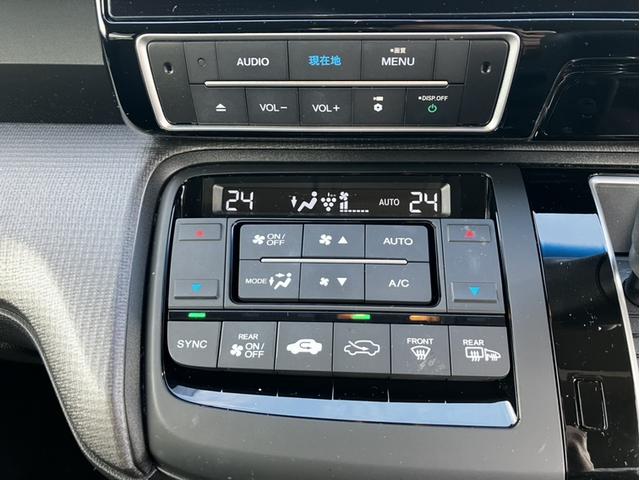 ステップワゴンスパーダ スパーダホンダセンシング VXU227SWi10インチナビ&VM221TYリア席モニター&バックカメラ&両側電動スライドドア&シートヒーター&ETC2.0&ワンオーナー アクティブクルーズ 両側オートスライドドア USB入力(22枚目)