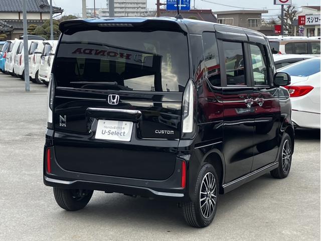 Ｎ－ＢＯＸ Ｇ・ＥＸホンダセンシングカッパーブラウンスタイル　４ＷＤ＆ＬＸＵ２４２ＮＢｉナビ＆社外前後ドラレコ＆バックカメラ＆サイドカーテンエアバック＆Ｂｌｕｅｔｏｏｔｈ対応＆ミュージックサーバー＆シートヒーター　ブレーキサポート　ＬＥＤランプ　Ｂカメラ　ＥＳＣ（7枚目）