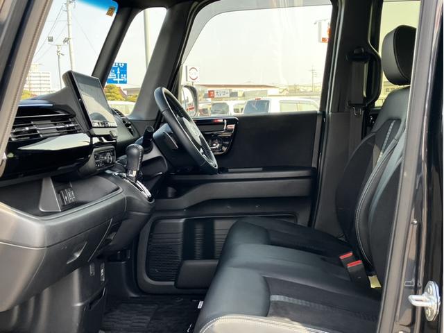 Ｎ－ＢＯＸカスタム Ｌターボ　ＬＸＵ２３７ＮＢｉナビ＆バックカメラ＆サイドカーテンエアバック＆Ｂｌｕｅｔｏｏｔｈ対応＆ミュージックサーバー＆両側電動スライドドア＆シートヒーター　両側電動Ｄ　セキュリティアラーム　誤発信抑制　Ｂカメ（11枚目）