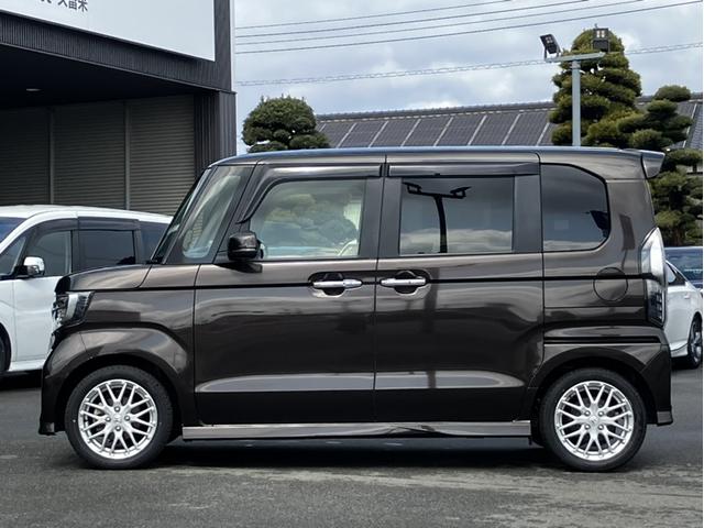 N-BOXカスタム Lターボ 純正ナビ&フルセグTV&DVD再生&Bカメラ&ETC 両側電動D 誤発信抑制 フルオートエアコン Sヒーター LEDランプ 地デジフルセグ アクティブクルーズコントロール サイドカーテンエアバック(6枚目)